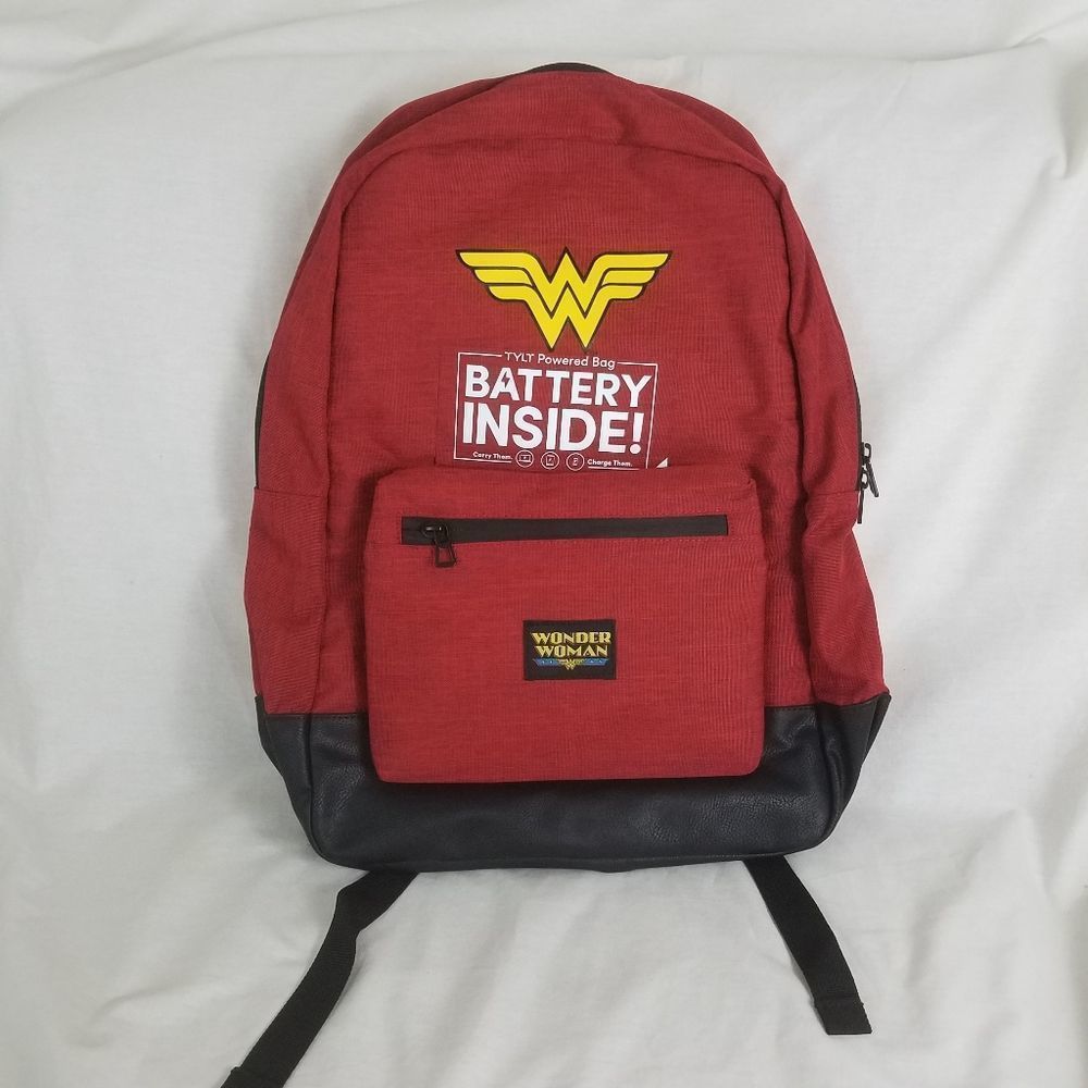 Tylt Active Wonder Woman Backpack No Battery Pack
